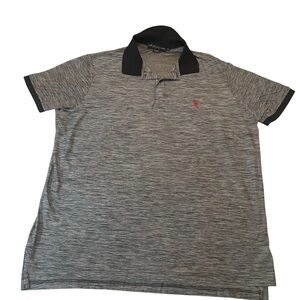 U.S. Polo‎ Assn. Gray & Black Polo Shirt ~ Size XL~ Business Casual